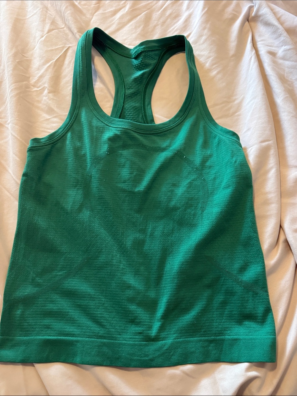 Lululemon Kelly Green Swiftly Tech Racerback Tank Top Size 2
